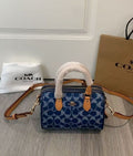 Coach Mini Rowan Crossbody Signature Denim Blue With OG Box & Dust Cover💙